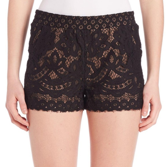 BCBGMaxAzria Pants - BCBG Maxaxria Lilli lace shorts M